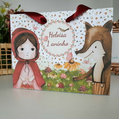 Sacolinha para Lembrancinhas tema Chapeuzinho Vermelho - pacote com 10 unidades - comprar online