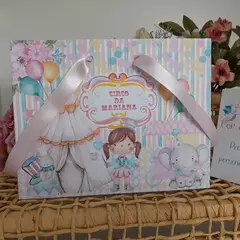 Sacolinha para Lembrancinhas tema Circo - pacote com 10 unidades - comprar online