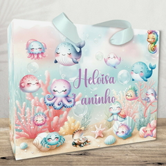 Sacolinha para Lembrancinhas tema Fundo do Mar - pacote com 10 unidades - comprar online