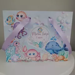 Sacolinha para Lembrancinhas tema Fundo do Mar - pacote com 10 unidades na internet