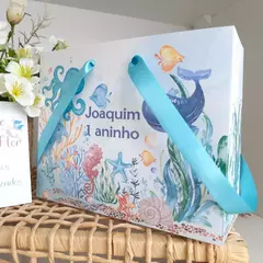 Sacolinha para Lembrancinhas tema Fundo do Mar - pacote com 10 unidades na internet