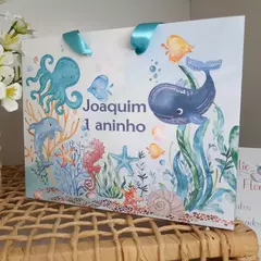 Sacolinha para Lembrancinhas tema Fundo do Mar - pacote com 10 unidades - comprar online