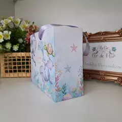 Sacolinha para Lembrancinhas tema Fundo do Mar - pacote com 10 unidades - Atelie Cor de Flor