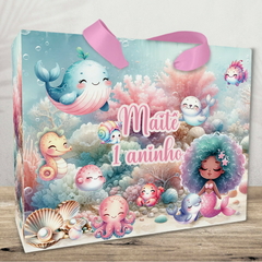 Sacolinha para Lembrancinhas tema Fundo do Mar / Sereia - pacote com 10 unidades - comprar online