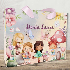 Sacola Personalizada tema Jardim das Bonecas - pacote com 10 unidades - comprar online