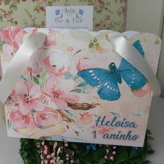 Sacolinha Personalizada para Lembrancinhas tema Borboletas - pacote com 10 unidades - comprar online