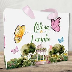 Sacolinha Personalizada para Lembrancinhas tema Borboletas - pacote com 10 unidades - comprar online