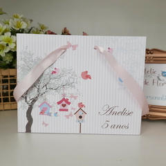 Sacola Personalizada tema Jardim e Passarinhos- pacote com 10 unidades - comprar online