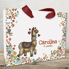 Sacola Personalizada para Lembrancinha tema Lhama - pacote com 10 unidades - comprar online