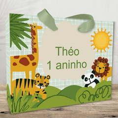 Sacolinha para Lembrancinhas Infantis tema Bichinhos do Safari - pacote com 10 unidades - comprar online