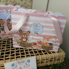 Sacolinha Personalizada tema Bichinhos do Bosque Baby - pacote com 10 unidades - comprar online