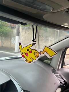 Aromatizante Pikachu (Carro e Guarda-Roupa)
