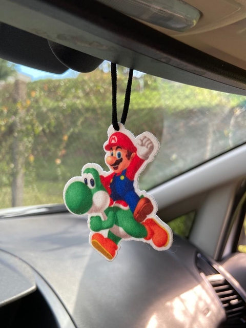 Aromatizante Mario Bros (Carro e Guarda-Roupa)