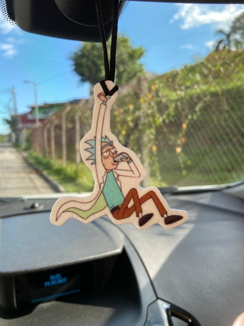 Aromatizante Rick And Morty(Carro e Guarda-Roupa)