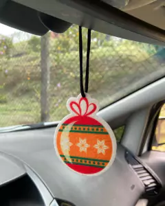 Aromatizante Bola de Natal (Carro e Guarda-Roupa) - comprar online