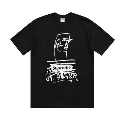 Camiseta Supreme x Jean Paul Gaultier Tee 'Black'