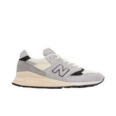 Tênis New Balance 998 x Teddy Santis Made in USA Grey Black - A Casa de Sneakers.