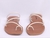 Rasteira com tiras toe - comprar online