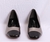 Sapatilha bicolor bico verniz - comprar online
