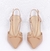 Scarpin em couro salto médio laço lateral - comprar online