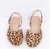 Sapatilha em couro animal print na internet
