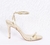 Sandália salto alto fino maxi laço - comprar online