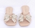 Flat com laço de strass - loja online