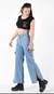 PANTALONES JEANS CARGO BREAK CELESTE - comprar online