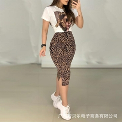Conjunto Estampa Leopardo