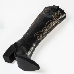 Botas fénix bordadas - Rubitas