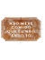PLACA ETIQUETA DE FERRO "NÃO MEXE COMIGO QUE NÃO ANDO SÓ" - comprar online