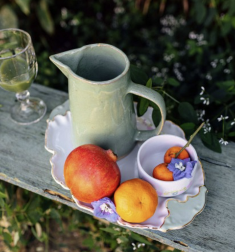 BANDEJA EM PORCELANA