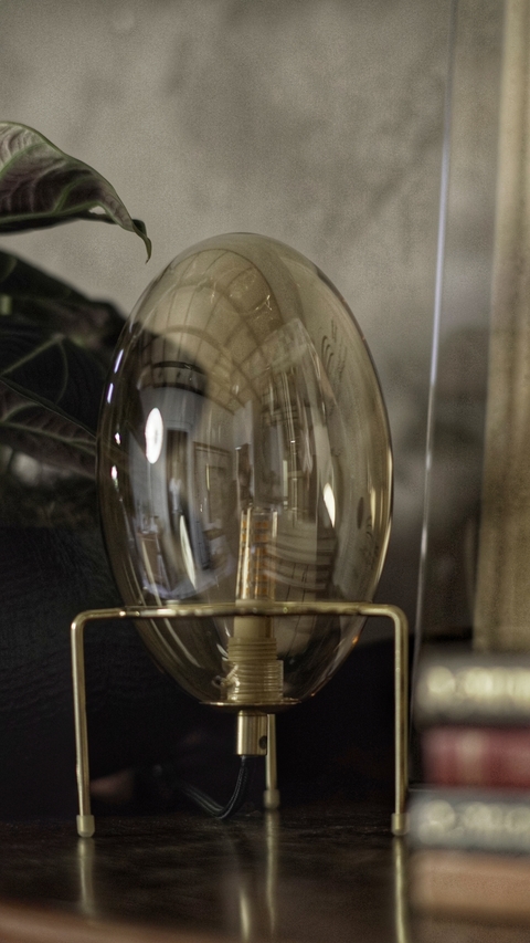 LUMINÁRIA MINIMALISTA ORGÂNICA