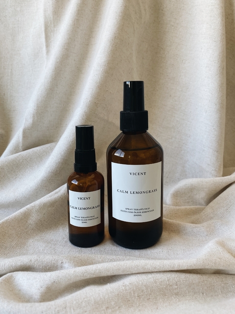 Calm Lemongrass - Spray Terapêutico 50ml | Blend Calmante