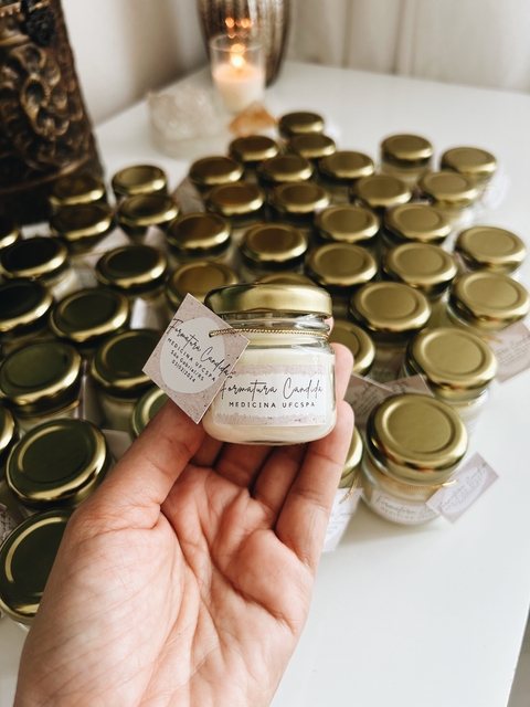 Vela mini 30g personalizada