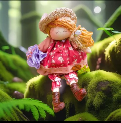 Boneca Poética - Fada da Natureza (20cm)