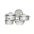 Jogo Panelas Tramontina Solar Inox 7 Peças Fundo Triplo - comprar online