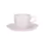 Conjunto 6 Xícaras Chá Com Pires Ryo Pink Sand 220ml Porcelana Oxford - comprar online