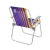 Kit 2 Cadeira de Praia Camping Alumínio Samoa Roxo Tramontina - loja online