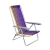 Kit 2 Cadeira De Praia Camping Reclinável Alumínio Bali Roxo Tramontina - comprar online