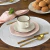 Conjunto 6 Pratos de Sobremesa 21,5cm Ryo Pink Sand Porcelana Oxford - loja online
