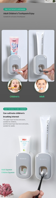 Distribuidor automático de creme dental de parede ECOCO na internet