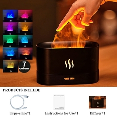 Difusor Umidificador com chama Aromaterapia Volcano Mist na internet