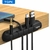 Topk l16 organizador do cabo de silicone cabo usb winder clips de gerenciamento de desktop arrumado cabo titular para o mouse fio de fone de ouvido organizador