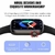 Para xiaomi huawei samsung 1.81 polegada bluetooth chamada relógio inteligente masculino suporte 120 esportes 2022 novas senhoras chave rotativa relógio inteligente + caixa - comprar online