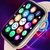 Para xiaomi huawei samsung 1.81 polegada bluetooth chamada relógio inteligente masculino suporte 120 esportes 2022 novas senhoras chave rotativa relógio inteligente + caixa