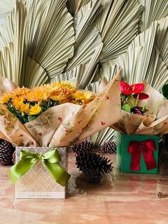 BOX FLORAL PARA PRESENTE na internet