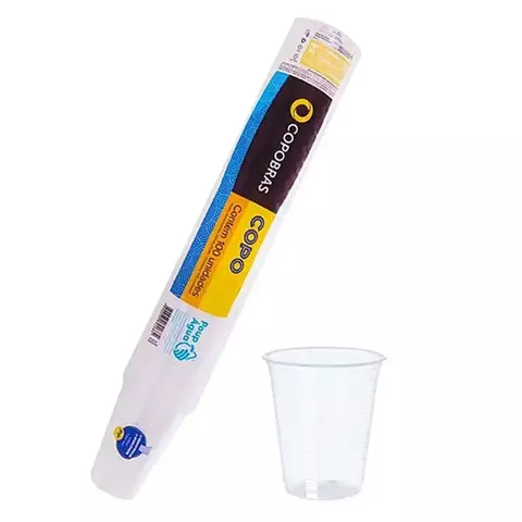 COPO 180ML DESCARTAVEL C/100UN - COPOBRAS - comprar online
