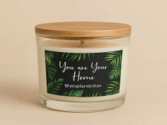 Vela Perfumada Alecrim