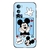 Capa Para Motorola Edge 30 5G Traseira De Silicone Cartoon Mickey Minnie na internet